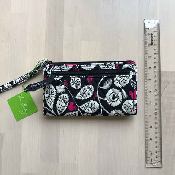 New Vera Bradley Disney Parks Mickey Meets Birdie Zip Wristlet Wallet - Picture 10 of 10